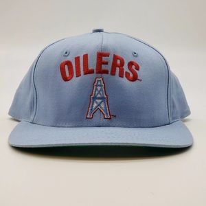 Vintage 90s NFL Football  Houston Oilers Hat  Rare